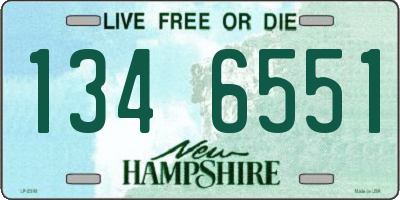 NH license plate 1346551