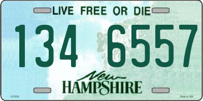 NH license plate 1346557