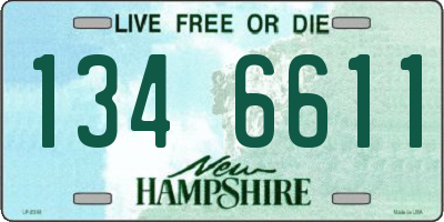 NH license plate 1346611