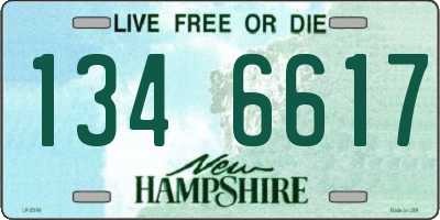 NH license plate 1346617