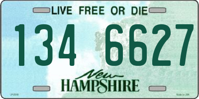 NH license plate 1346627