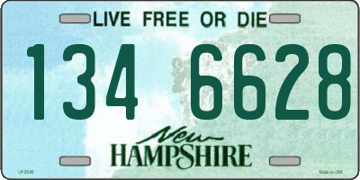 NH license plate 1346628