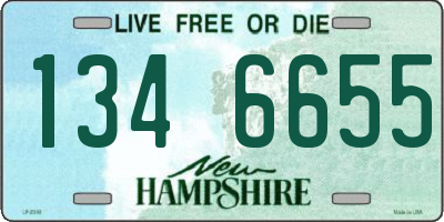 NH license plate 1346655