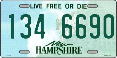 NH license plate 1346690