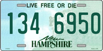 NH license plate 1346950