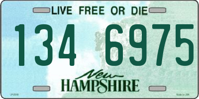 NH license plate 1346975