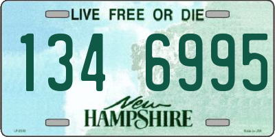 NH license plate 1346995