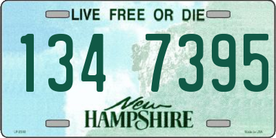 NH license plate 1347395