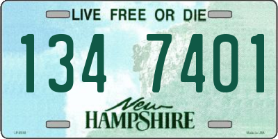 NH license plate 1347401