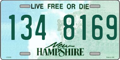 NH license plate 1348169