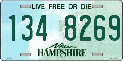 NH license plate 1348269