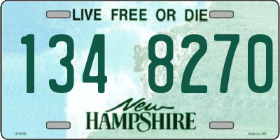 NH license plate 1348270