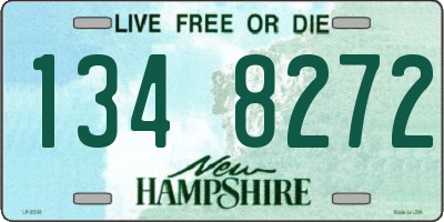 NH license plate 1348272