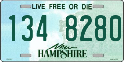 NH license plate 1348280