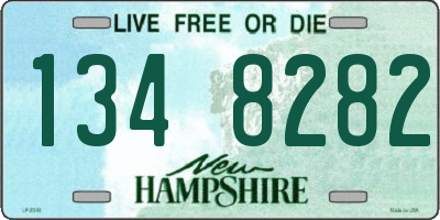 NH license plate 1348282