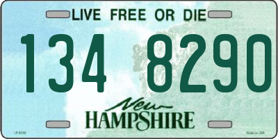 NH license plate 1348290