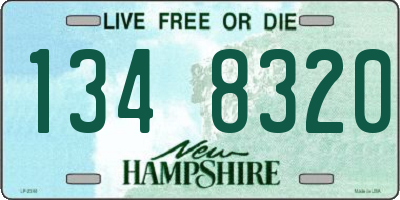 NH license plate 1348320