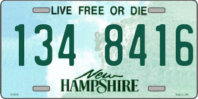 NH license plate 1348416