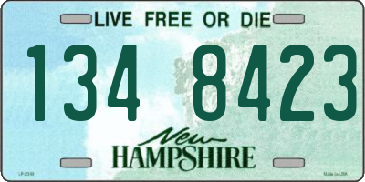 NH license plate 1348423
