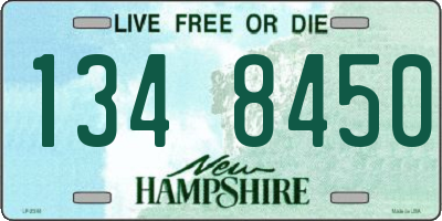 NH license plate 1348450