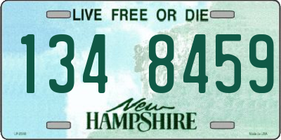 NH license plate 1348459