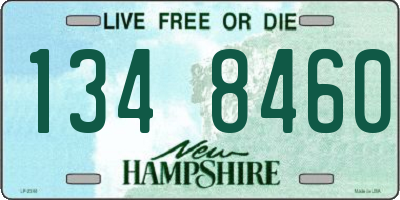 NH license plate 1348460
