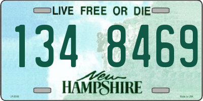 NH license plate 1348469