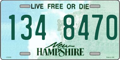 NH license plate 1348470