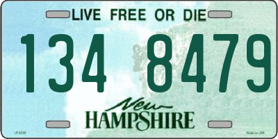 NH license plate 1348479