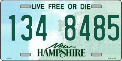 NH license plate 1348485