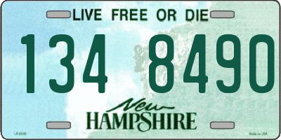 NH license plate 1348490
