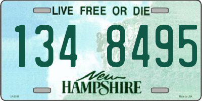 NH license plate 1348495