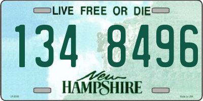NH license plate 1348496