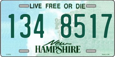 NH license plate 1348517