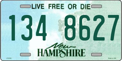 NH license plate 1348627