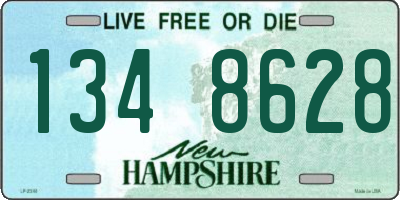 NH license plate 1348628