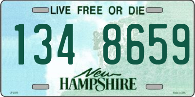 NH license plate 1348659