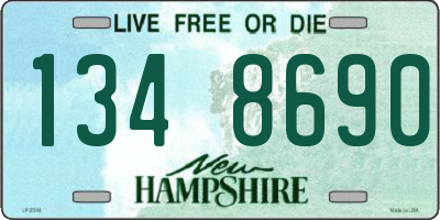 NH license plate 1348690