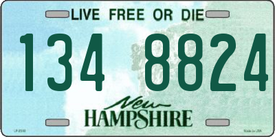 NH license plate 1348824