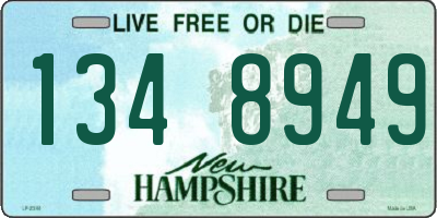 NH license plate 1348949