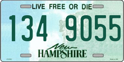 NH license plate 1349055