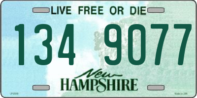 NH license plate 1349077