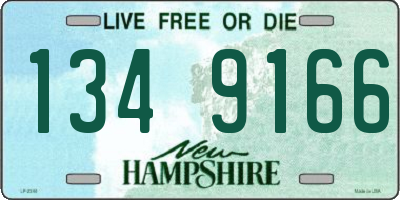 NH license plate 1349166
