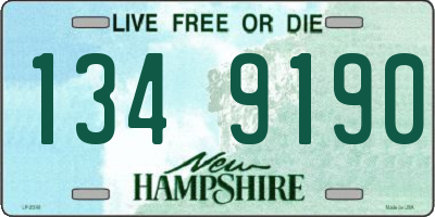 NH license plate 1349190