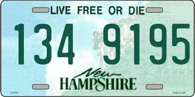 NH license plate 1349195