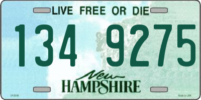 NH license plate 1349275