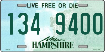 NH license plate 1349400