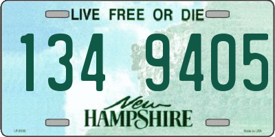 NH license plate 1349405