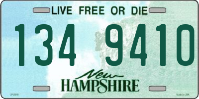 NH license plate 1349410