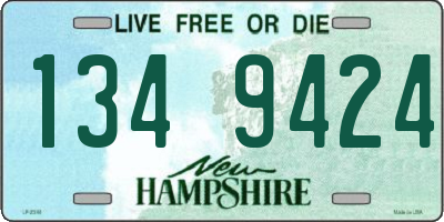 NH license plate 1349424